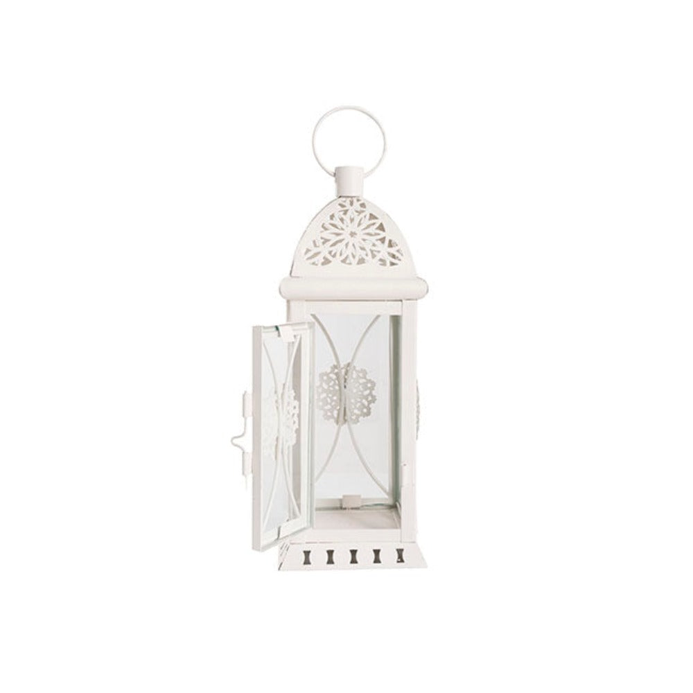 Set of 2 Antique Wedding Lantern - White - Notbrand