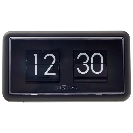 NeXtime Small Flip Clock Black - Notbrand