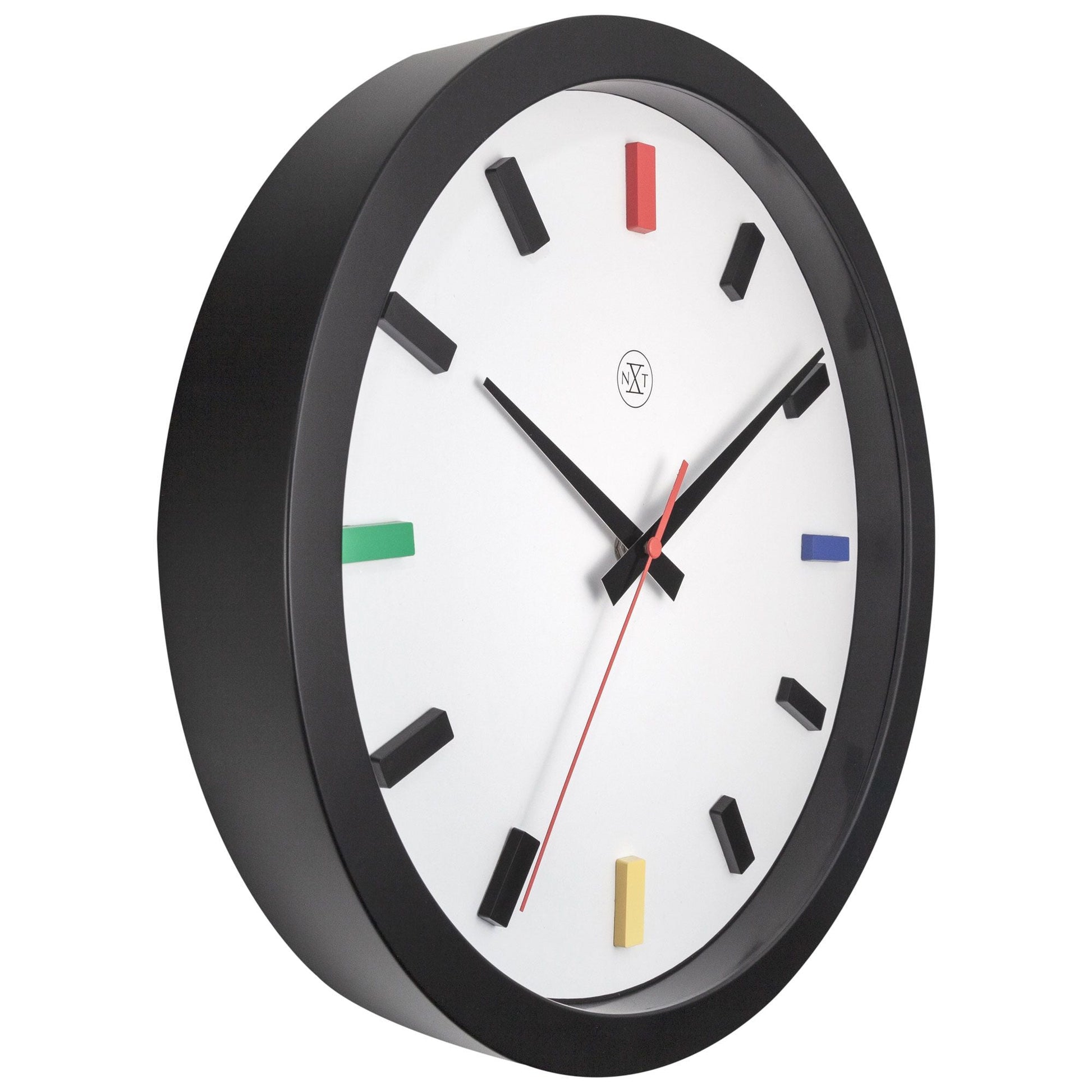 NeXtime Mix Wall Clock in Multicolor - 36cm - Notbrand