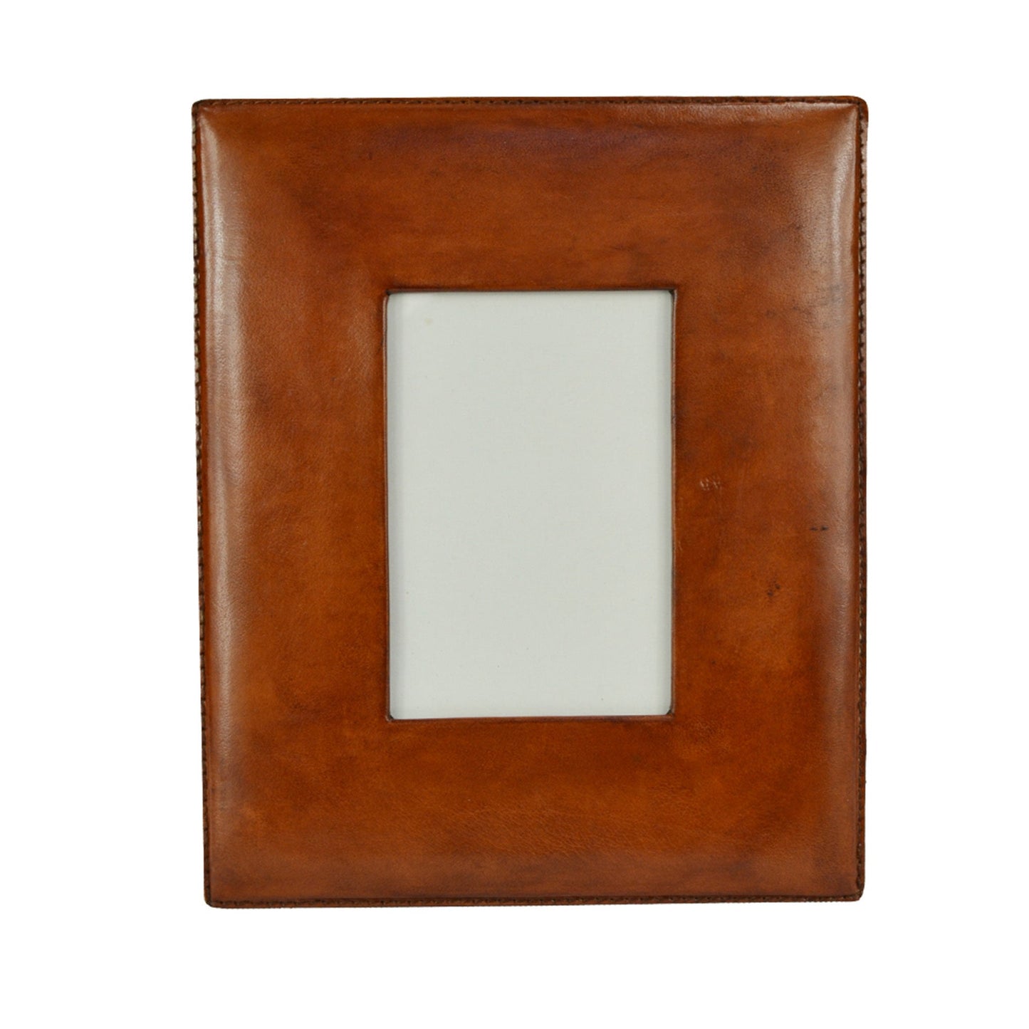 Engar Tan Leather Photo Frame - Notbrand