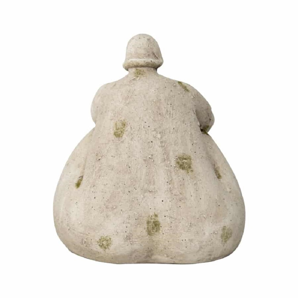 Sitting Lady Garden Statue - Stone - Notbrand