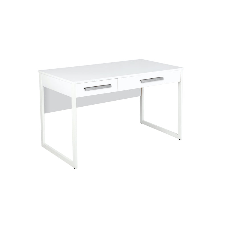 Alaska 2 Drawer Study Desk - White - Notbrand