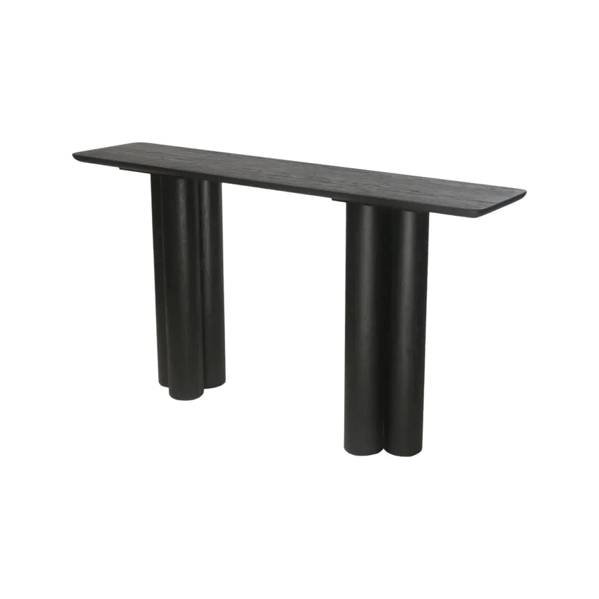 Aeon Wooden Console Table - Full Black - NotBrand