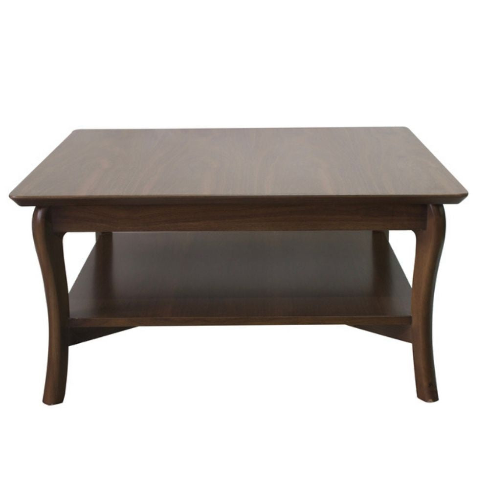 Arched Wooden Coffee Table - Square - Notbrand