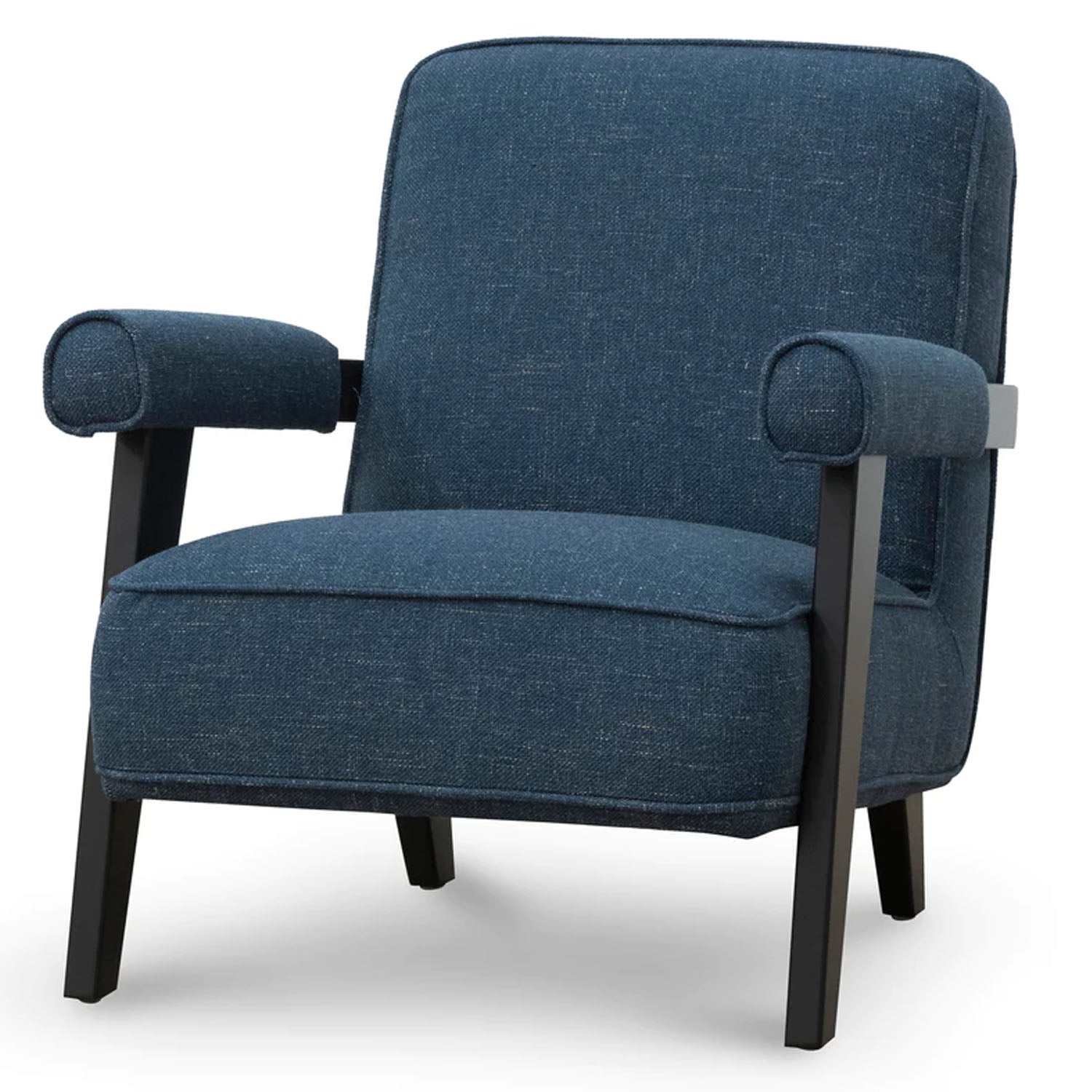 Blue Elegance Janie Upholstered Armchair - House of Hyne