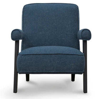 Blue Elegance Janie Upholstered Armchair - House of Hyne