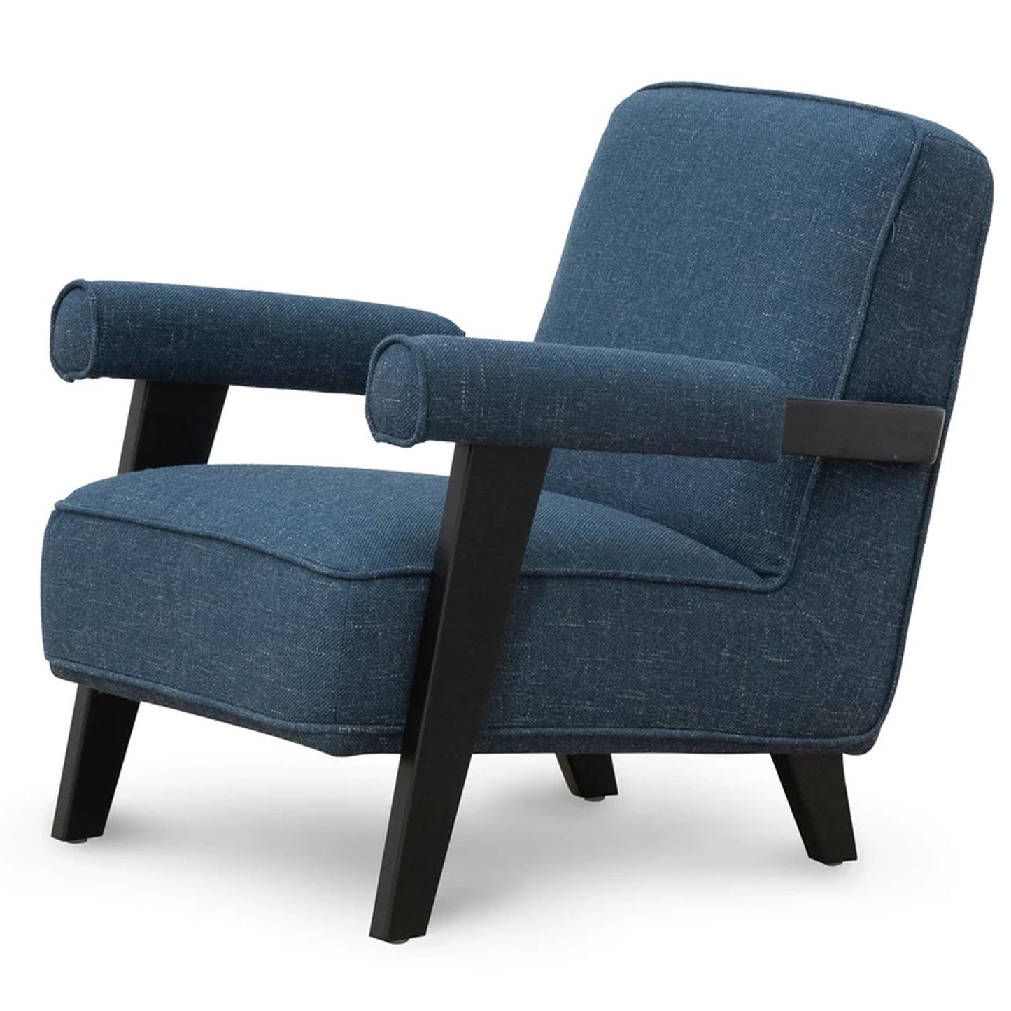 Blue Elegance Janie Upholstered Armchair - House of Hyne