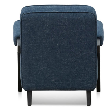 Blue Elegance Janie Upholstered Armchair - House of Hyne