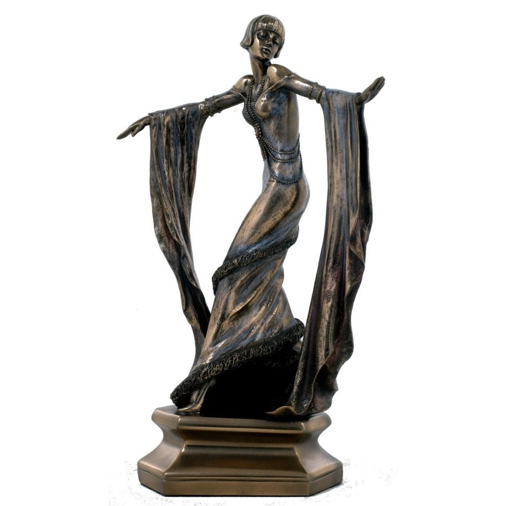 Art Deco Lady Rotating - Notbrand