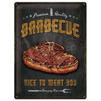 BBQ Large Sign - Nice to Meat You - NotBrand