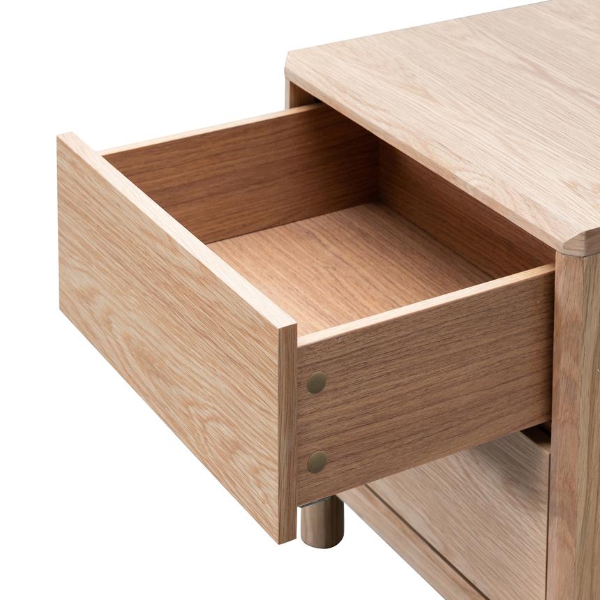 Bedside Table - Natural Oak - Notbrand