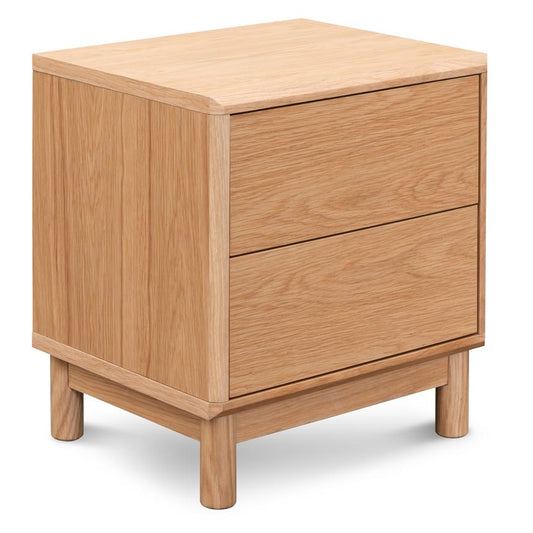 Bedside Table - Natural Oak - Notbrand