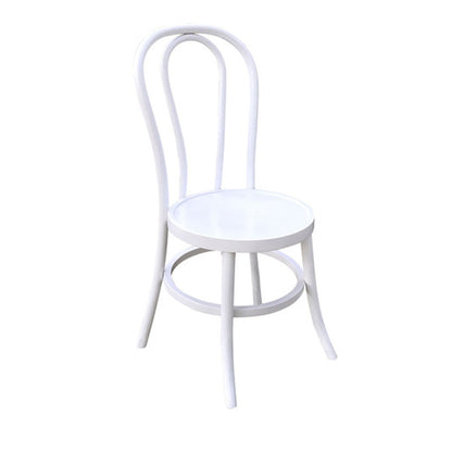 Bentwood Beech Dining Chair - White - Notbrand