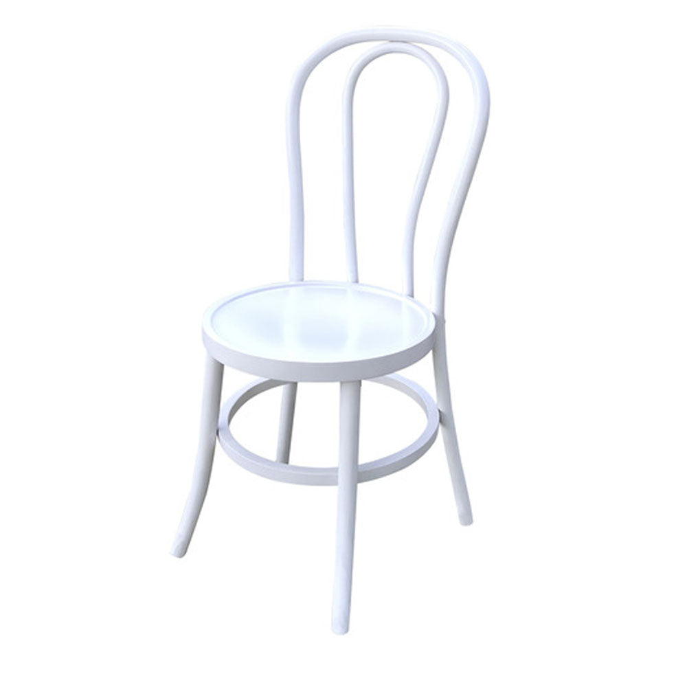 Bentwood Beech Dining Chair - White - Notbrand