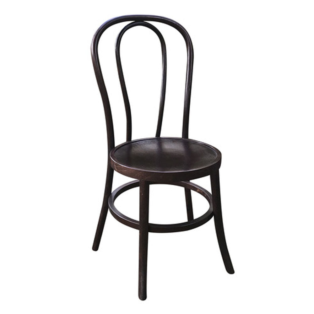 Bentwood Fruitwood Dining Chair - Black - Notbrand