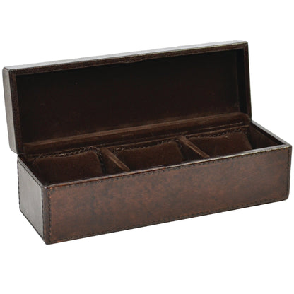 Blancpain 3 Slot Leather Watch Box - Notbrand