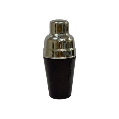 Bokito Dark Leather Cover Cocktail Shaker - NotBrand