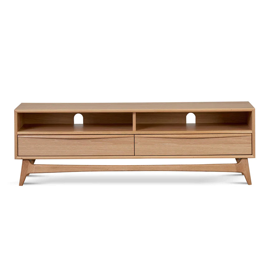 Oakwood Streamline Narrow TV Unit - House of Hyne