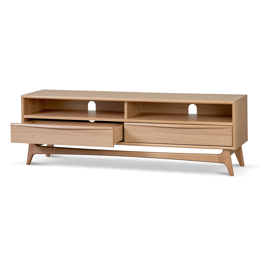 Oakwood Streamline Narrow TV Unit - House of Hyne