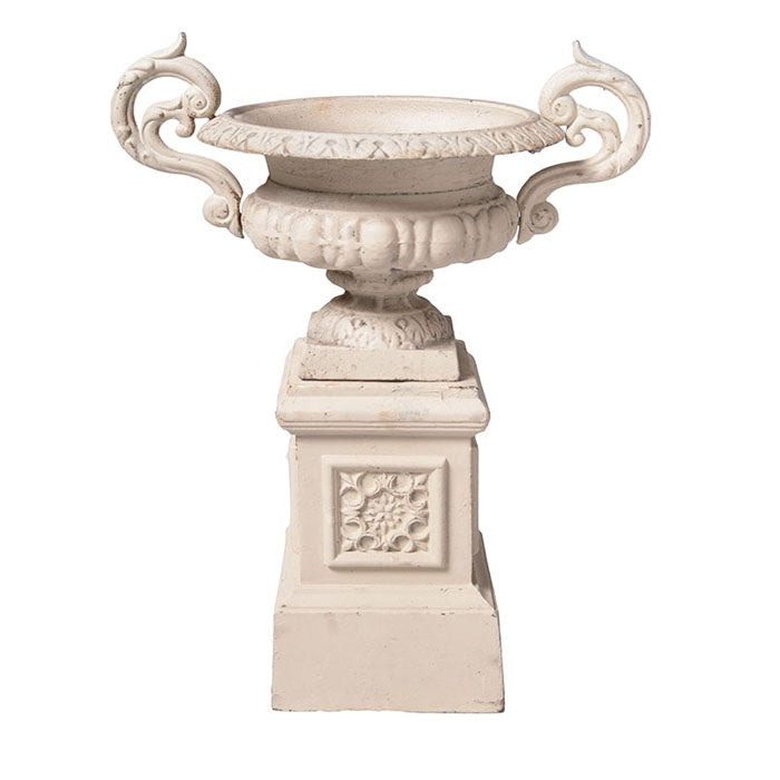 Campana Cast Iron Urn & Base Set - 100cm - House of Hyne