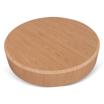 Natural Oak Round Plinth - 1.5m - Huse of Hyne