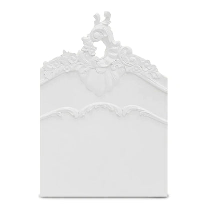 Classic Mindy Wood Headboard In White - Range  - House of Hyne