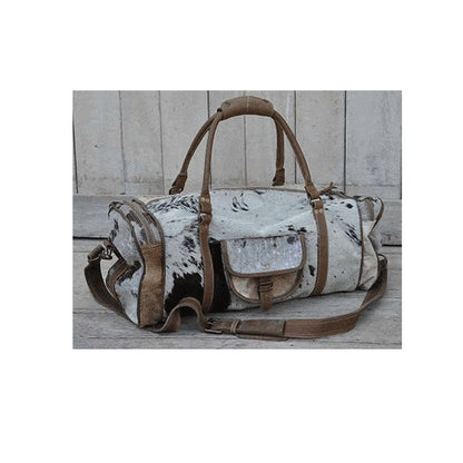 Cowhide Overnight Bag - Notbrand