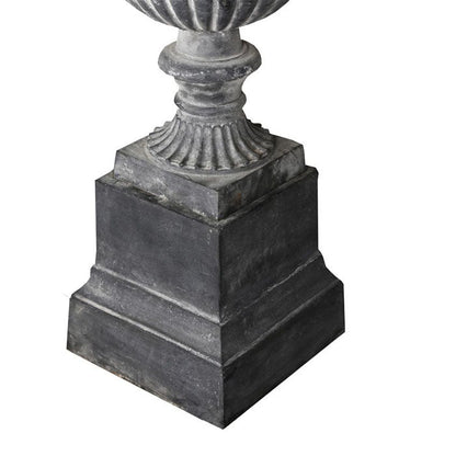 Venetian Fluted Urn & Base Set - Lead - House of Hyne