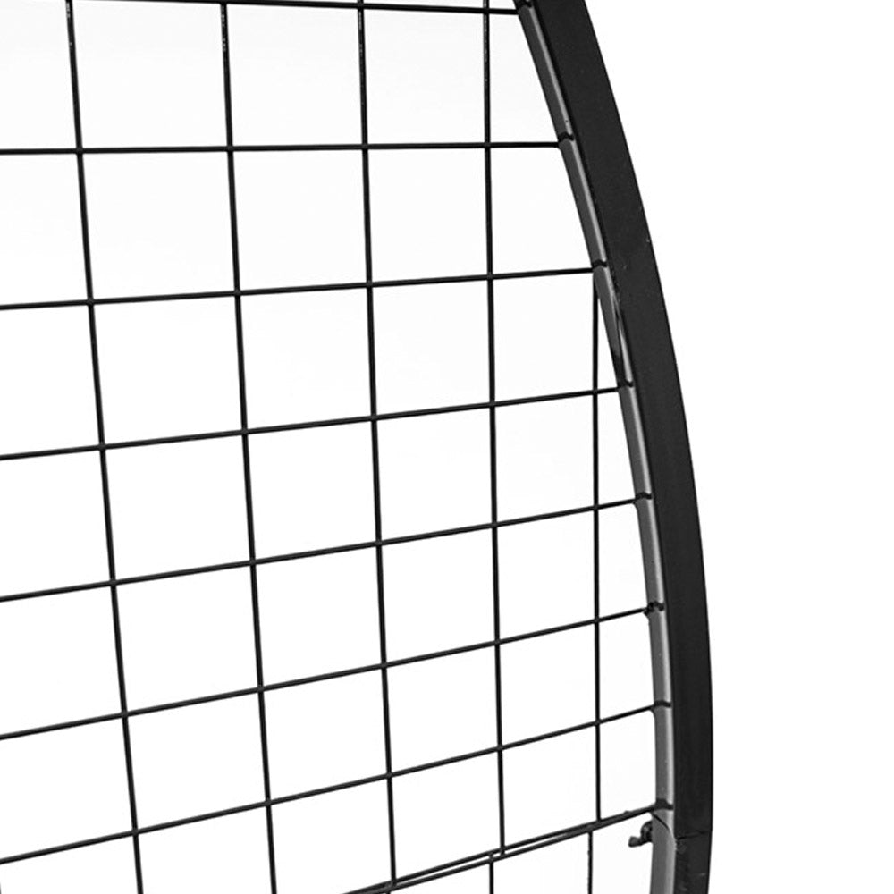 Circular Metal Backdrop Frame - Mesh Black - Notbrand