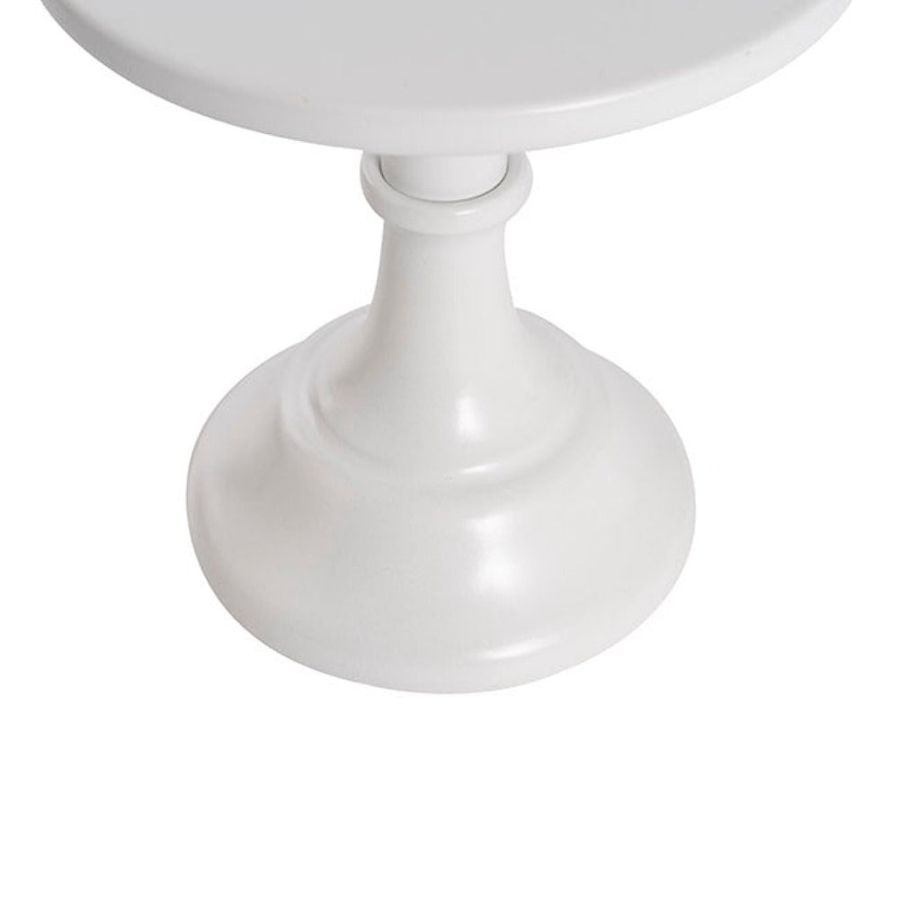 Classic Gloss White Cake Stand (20cmDx21cmH) - Notbrand