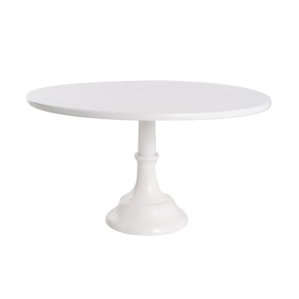 Classic Gloss White Cake Stand (40cmDx25cmH) - Notbrand