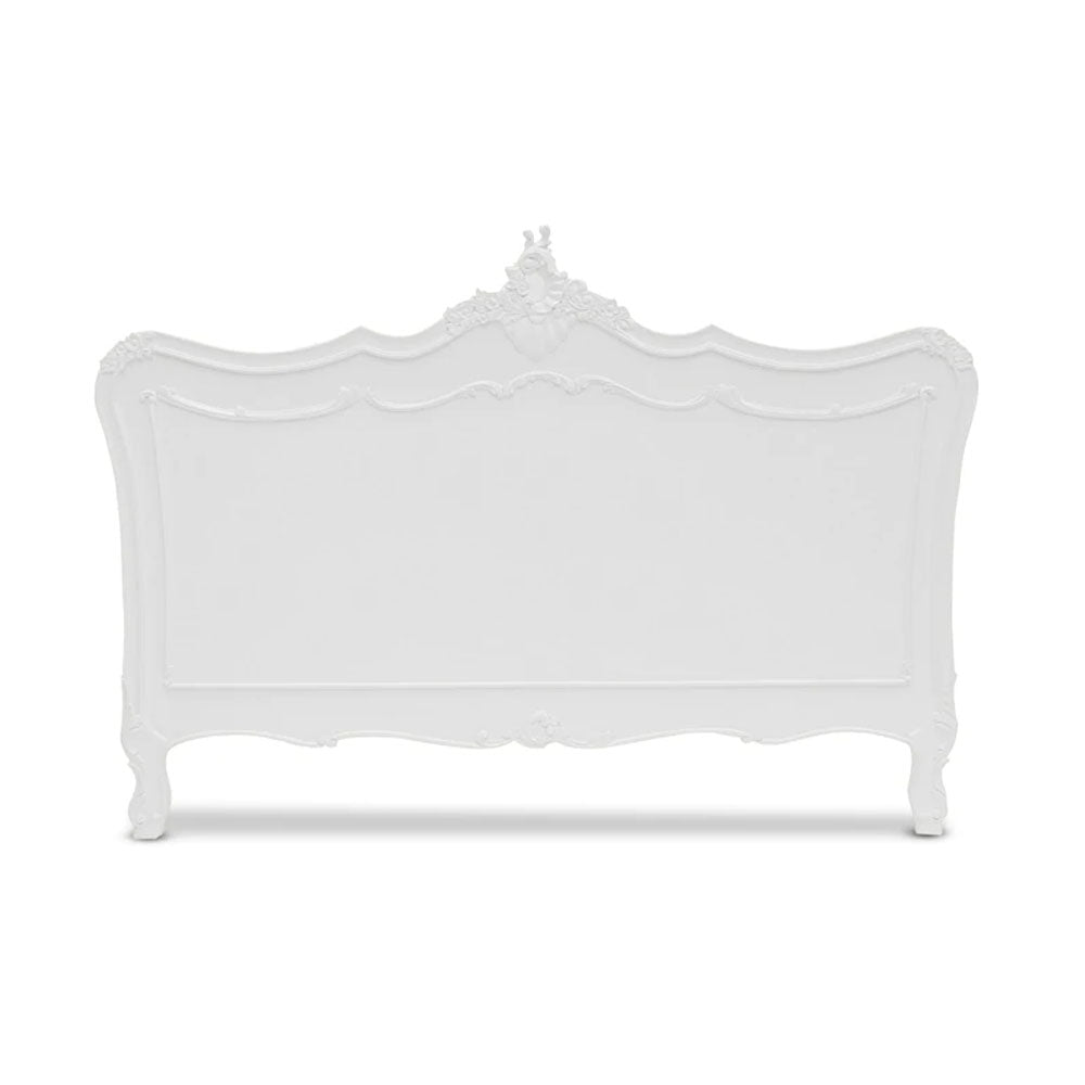 Classic French Provincial Headboard in White - Range - House of Hyne