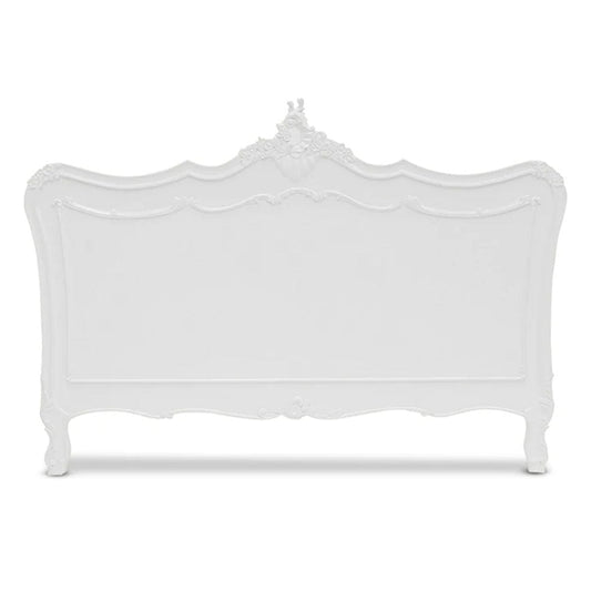 Classic French Provincial Headboard in White - Range - House of Hyne