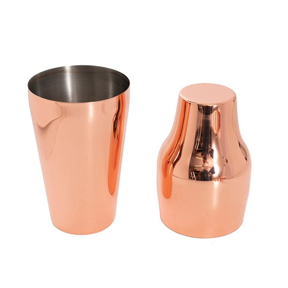 Cocktail Shaker 5PC Set Metallic Rose Gold - Notbrand