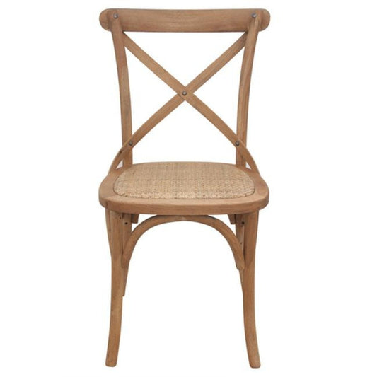 Crossback Dining Chair Natural Bentwood - Notbrand