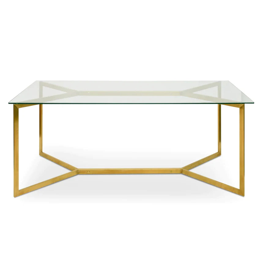 Gold Mirage Dining Table - House of Hyne