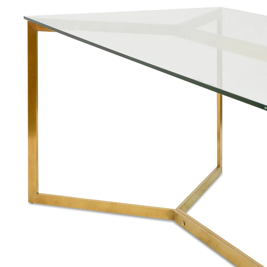 Gold Mirage Dining Table - House of Hyne