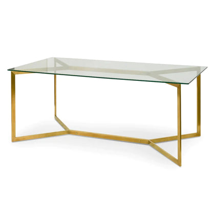 Gold Mirage Dining Table - House of Hyne