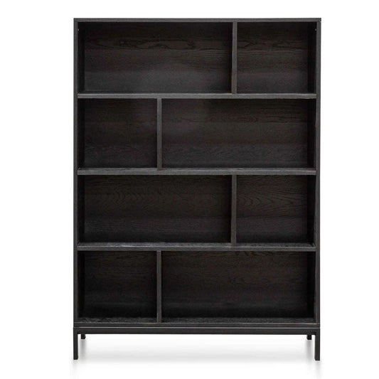 Deakin Wooden Bookcase - Black - Notbrand