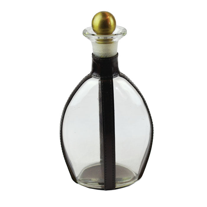 Dark Leather Decanter - Large - Notbrand