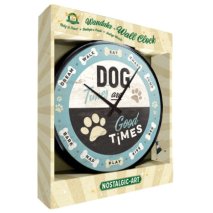 Dog Times - Wall Clock - NotBrand