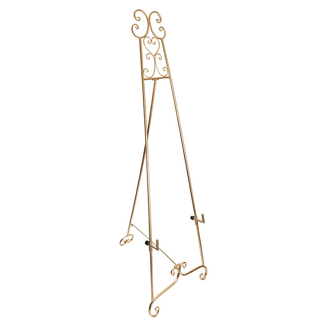 Easel Elegant Extra Large Gold (50.5x53x168.5cmH) - Notbrand