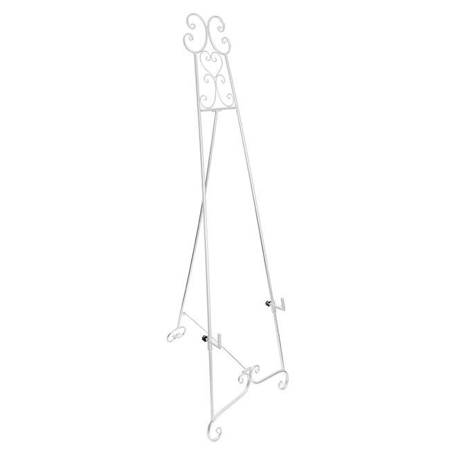 Easel Elegant Extra Large White (50.5x53x168.5cmH) - Notbrand