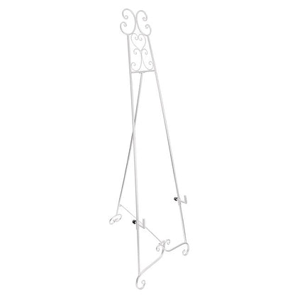 Easel Elegant Extra Large White (50.5x53x168.5cmH) - Notbrand