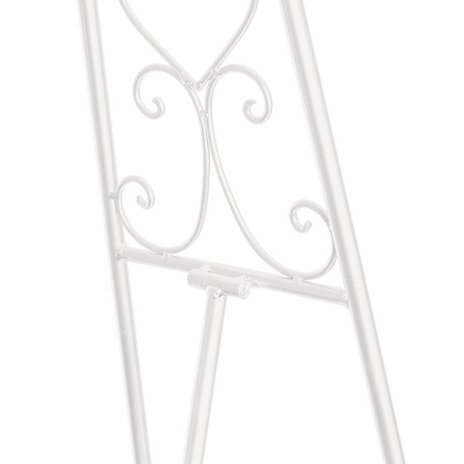 Easel Elegant Extra Large White (50.5x53x168.5cmH) - Notbrand