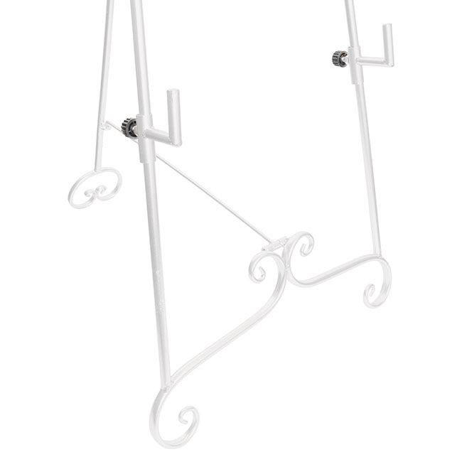 Easel Elegant Extra Large White (50.5x53x168.5cmH) - Notbrand