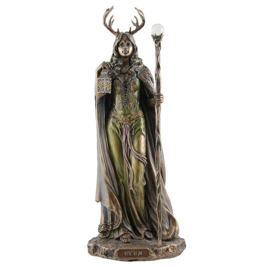 Elen Of The Ways - British Goddess Of Wisdom Bronze Figurine - Notbrand