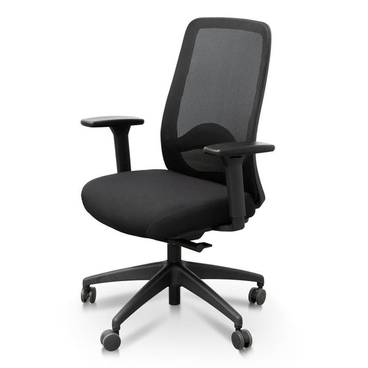 Adren Ergonomic Office Chair - Black - Notbrand