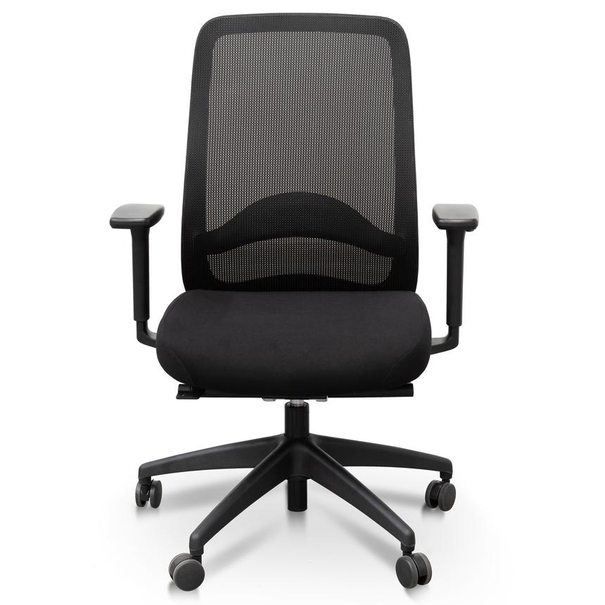 Adren Ergonomic Office Chair - Black - Notbrand