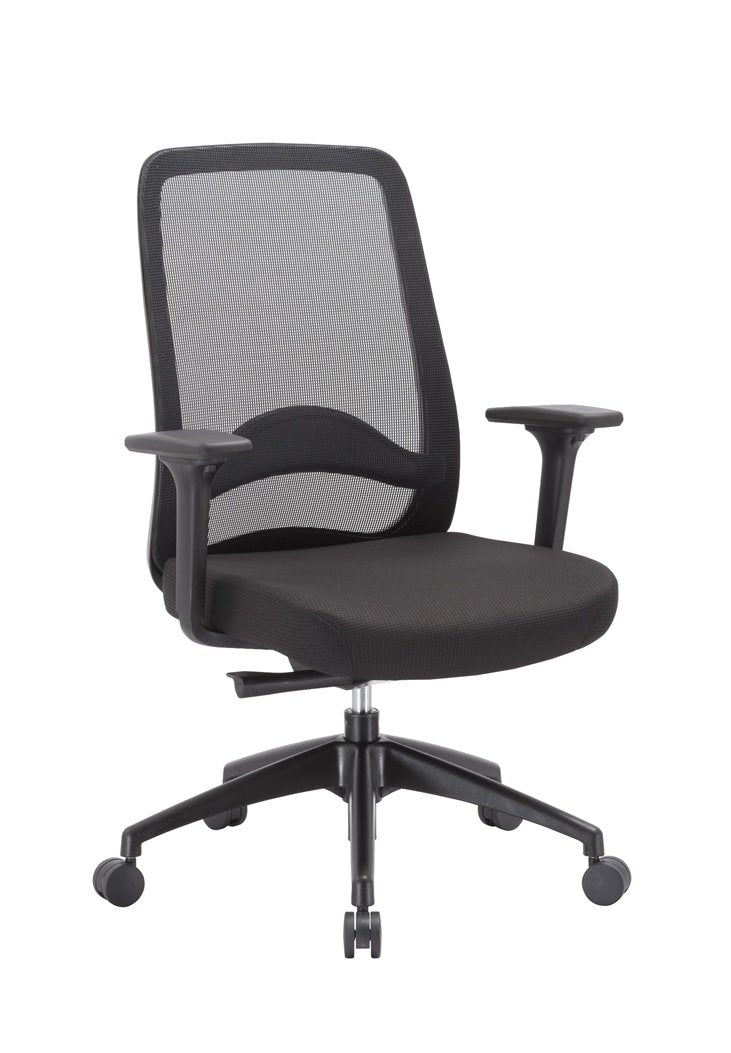 Adren Ergonomic Office Chair - Black - Notbrand